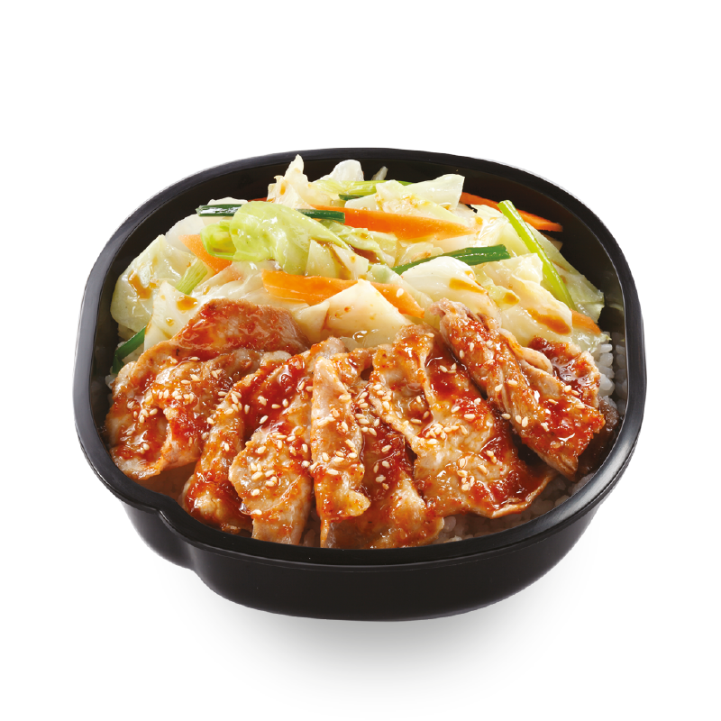 ข้าวหน้าหมูเกาหลี ข้าวหน้าหมูเกาหลี